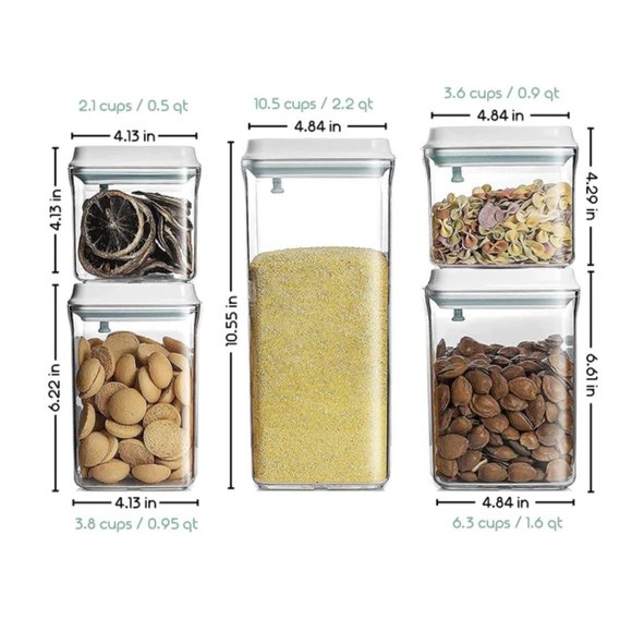 5 Piece POP Container Set - Picture 3 of 5